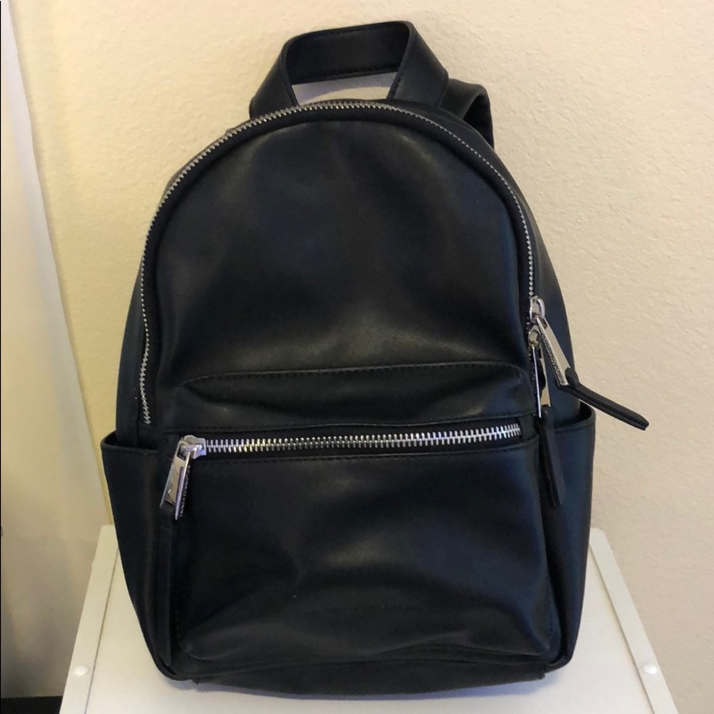 Mini Black Backpack